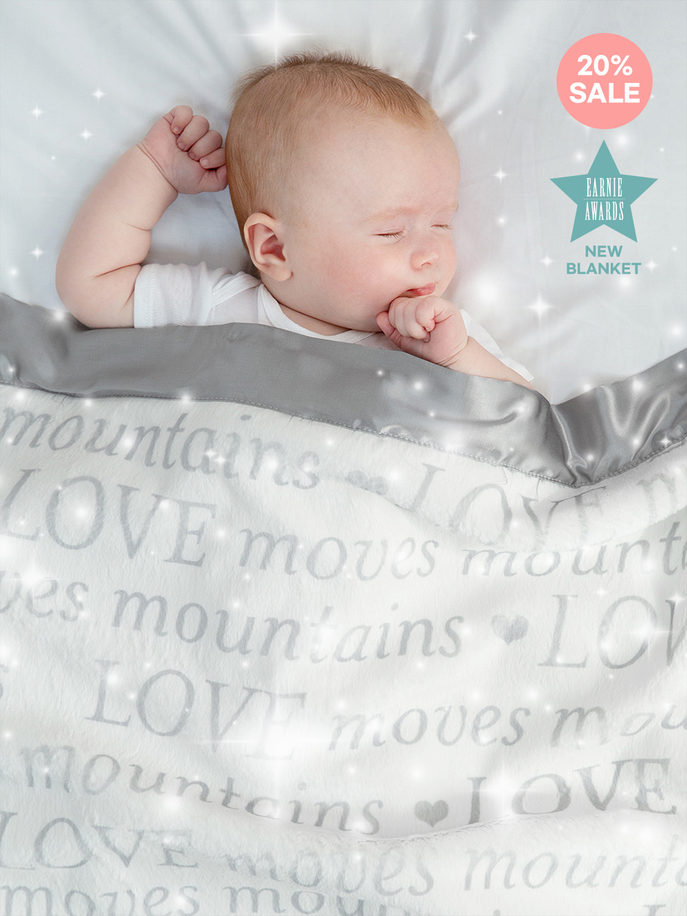 Luxe™  Love Moves Mountains Blanket