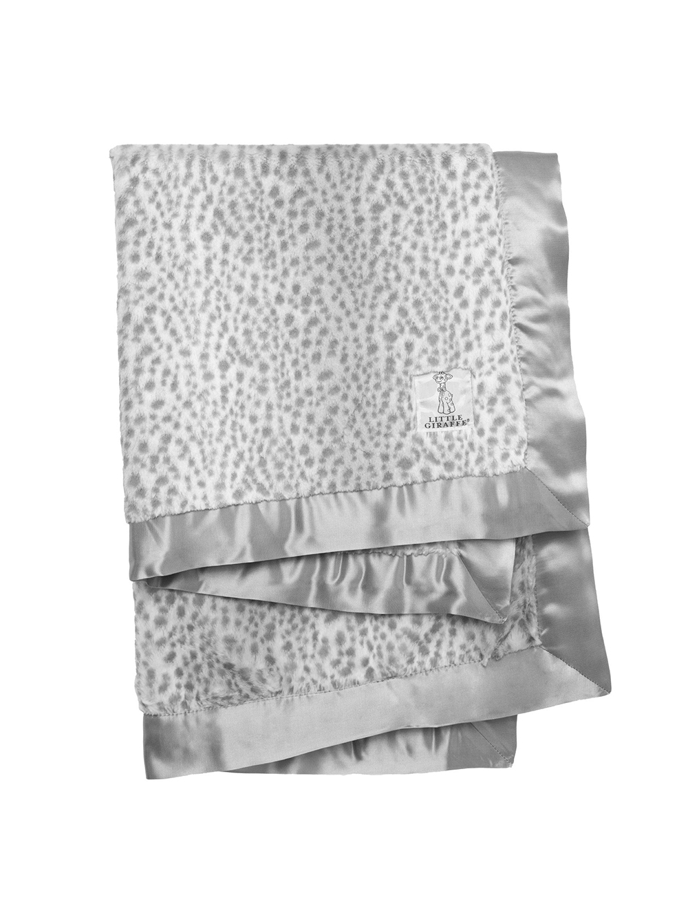Luxe™ Snow Leopard Baby Blanket럭스 스노우 레오파드 베이비 블랭킷
